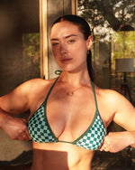 Check Mate Top - Bikini Top